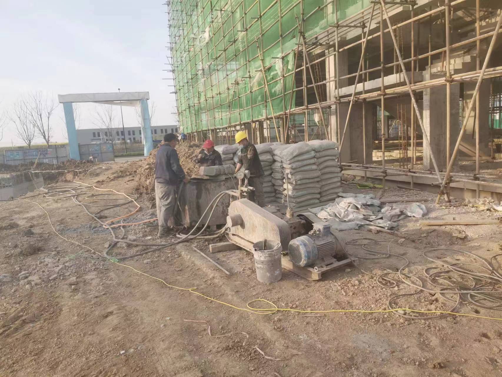 淅川别墅下沉注浆